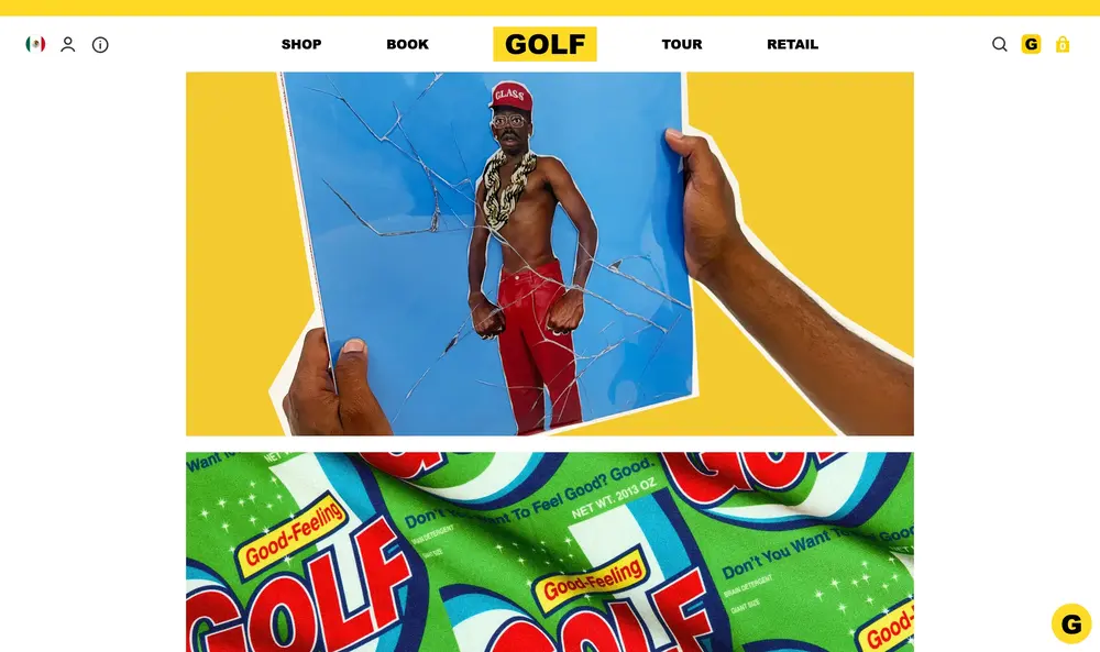 Golf Wang, the Tyler, The Creator store
