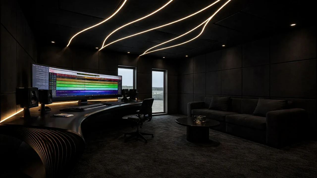 Project Studios screen